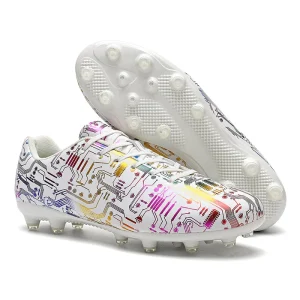 Alternative view of Chaussures de Football pour hommes, Association rapide, cinq vers les ongles, antidérapantes, professionnelles, Ultra légères, pour entraînement, gazon