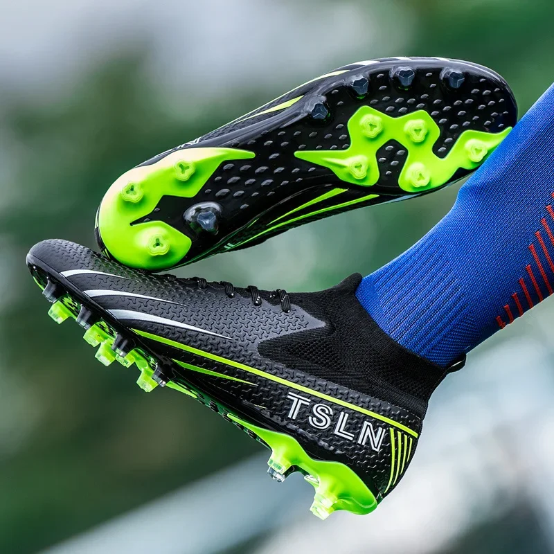 Haute qualité 2025 bottes de Football pour hommes dorés société taille 46 chaussures de Football Superstar crampons homme Crampon chaussures d'entraînement de Football – Image 4