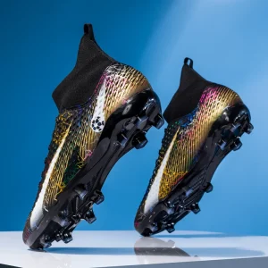 Alternative view of Chaussures de football coordonnantes pour hommes et femmes, chaussures de football professionnelles pour enfants, chaussures de football athlétiques en plein air, TF, FG