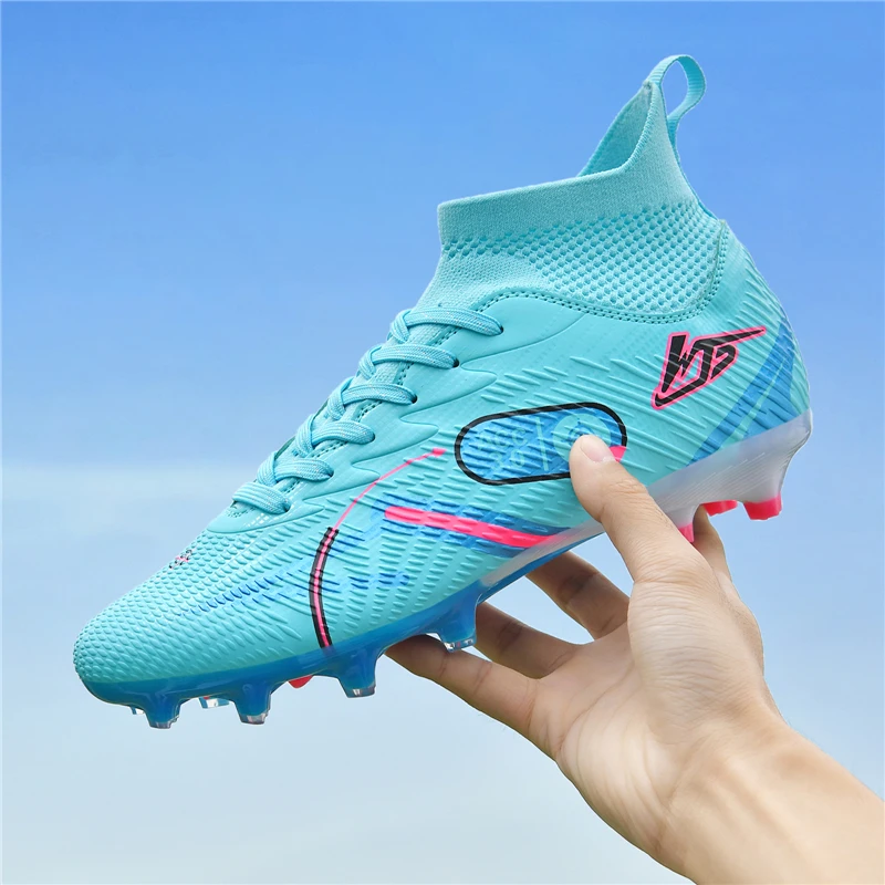 Chaussures de Football professionnelles pour adolescents, garçons et filles, chaussures de sport antidérapantes et respirantes, nouvelle collection – Image 3