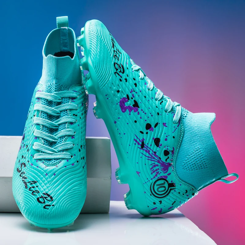 Crampons de Football de haute qualité pour hommes chaussures de Football société garçons bottes de Football enfants chaussures de Football baskets bottes de Football unisexes – Image 4