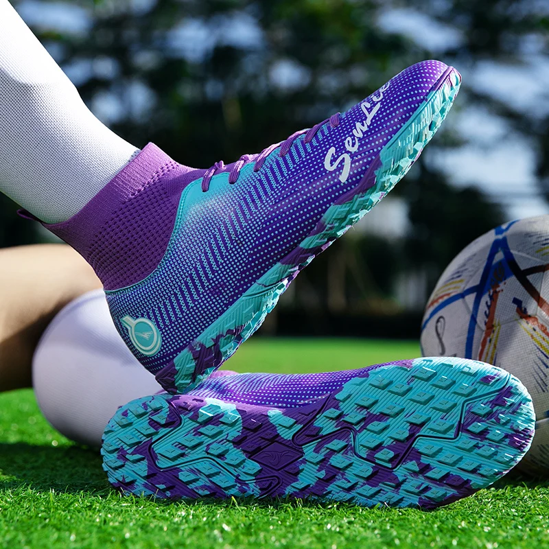 Bottes de Football originales pour hommes, chaussures de Football rapides, chaussures de Football professionnelles, crampons d'entraînement, baskets TF/FG, bottes de Football en salle – Image 5