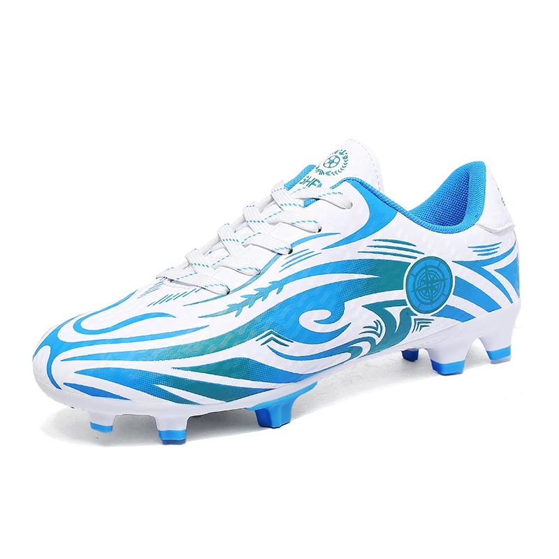 Nouveau Hommes chaussures de Football unisexe respirant crampons de sport bottes de Football professionnel en plein air ultraléger antidérapant – Image 6